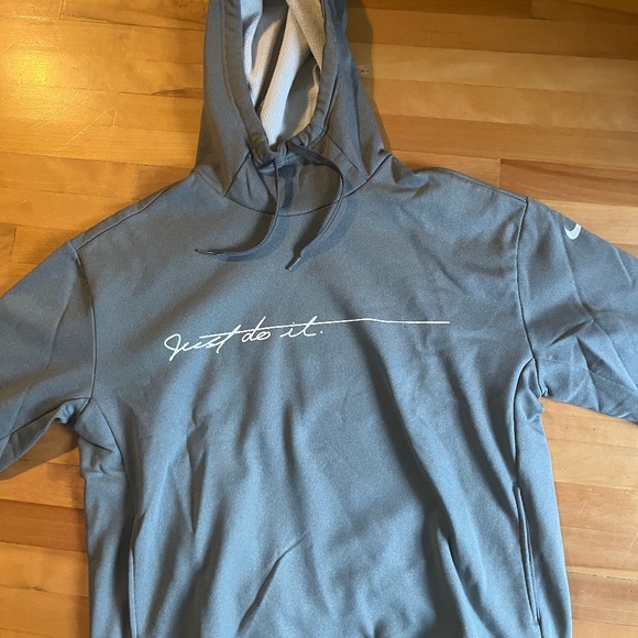 Nike Gray Hoodie - Picture 1 of 1